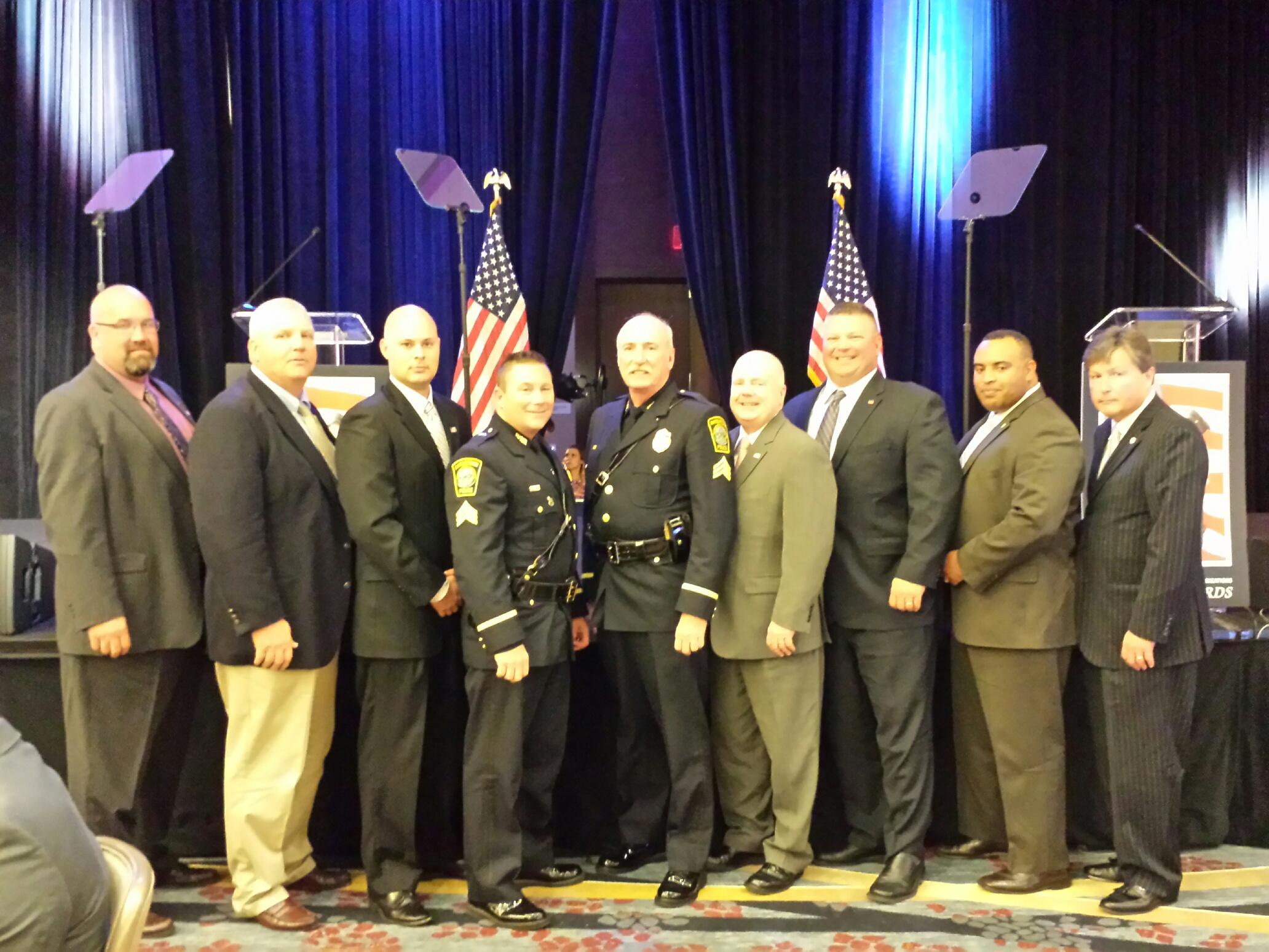Watertown Superior Officers Receive NAPO Top Cop Award