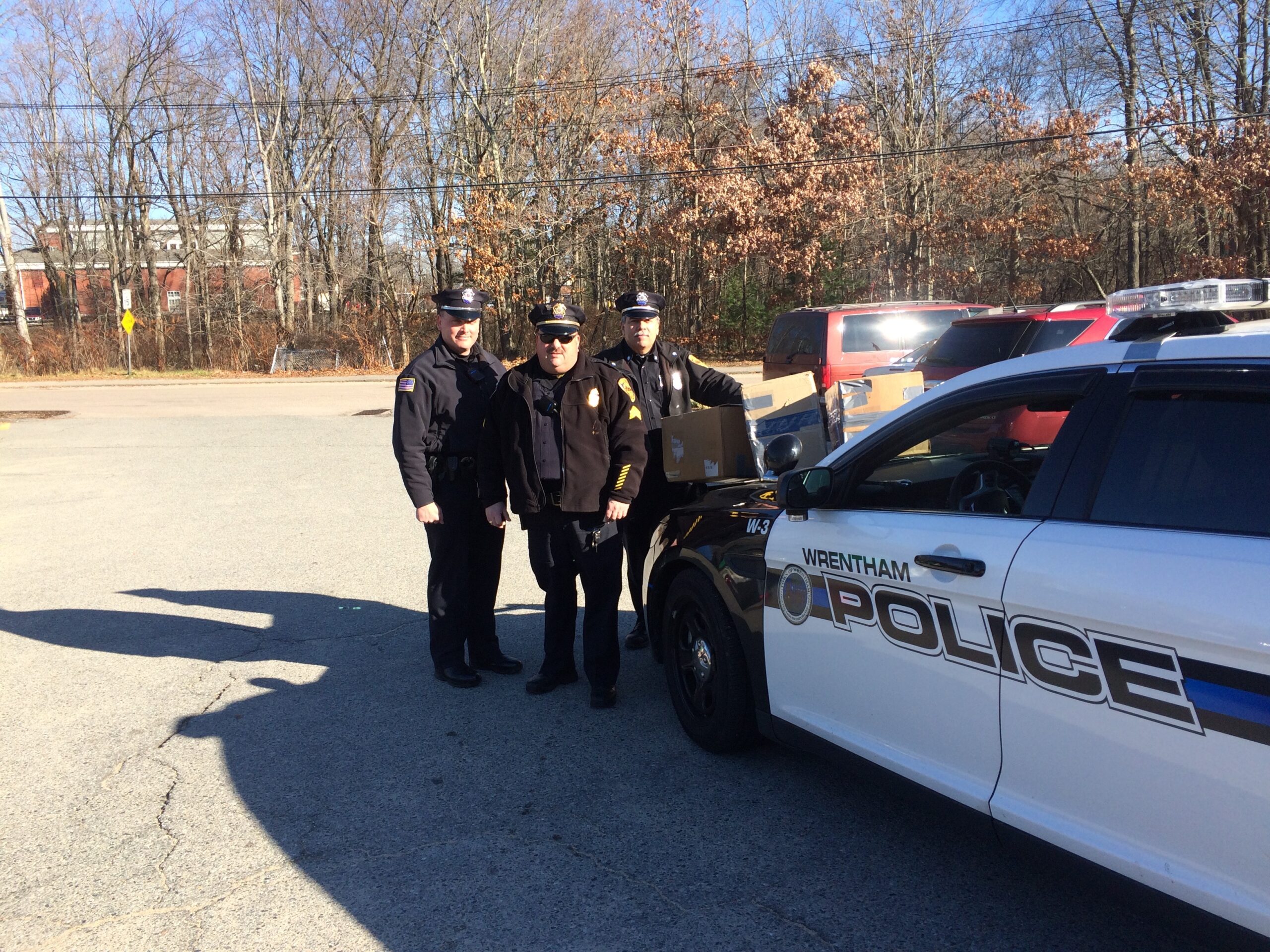 Wrentham Police Association Answers Our Call for Donations